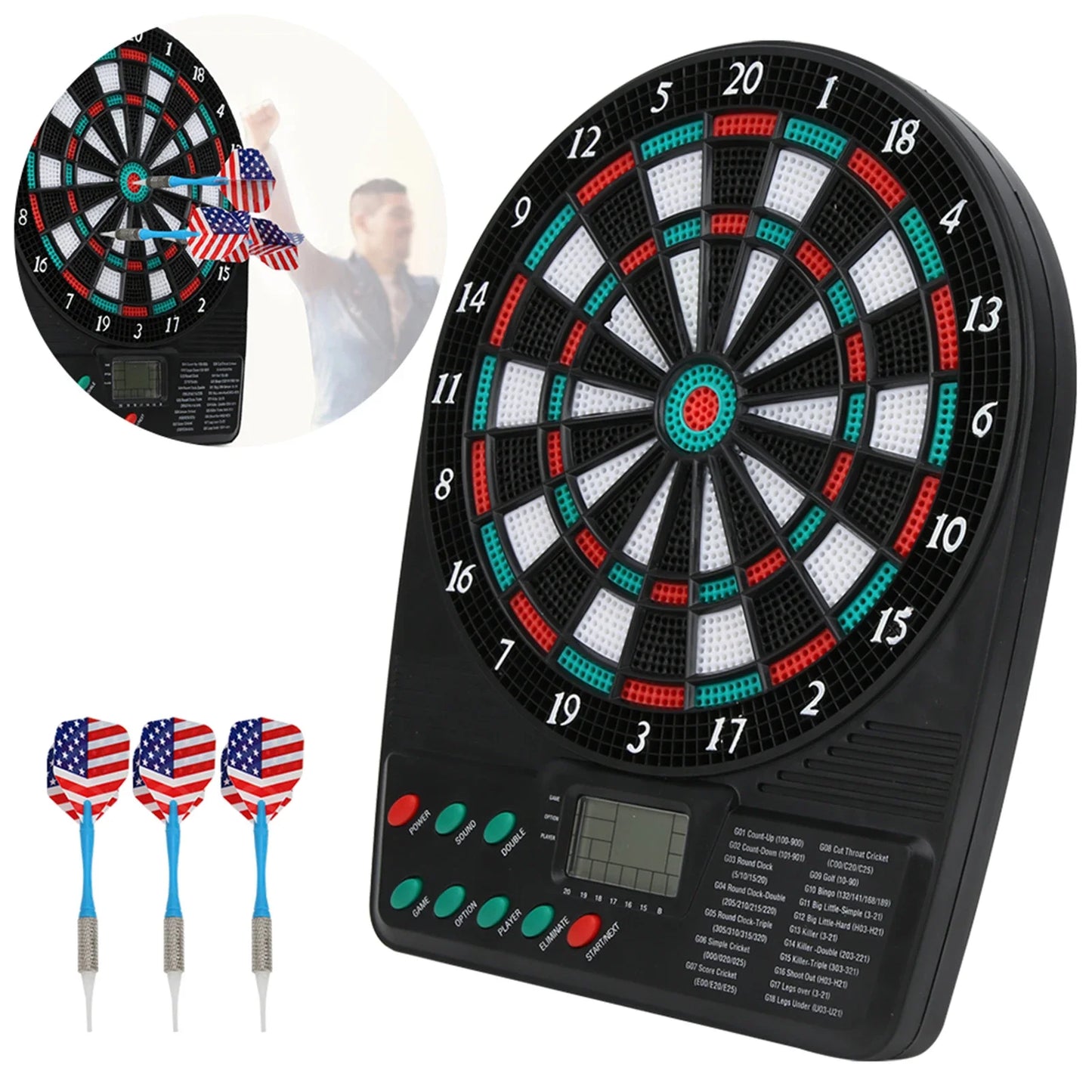 Electronic  Automatic Scoring Soft  Board Set Family Leisure