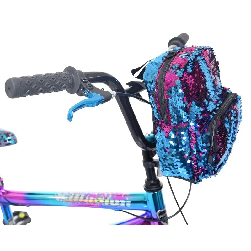 20" Kent Illusion BMX Bicycle, Fits Riders 4'2"-5', Blue/Purple, Child, Unisex