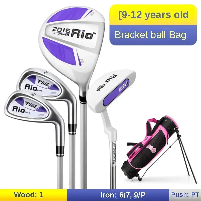 PGM 3-12 Age Boys Girls Kids Golf Club Full Sets Gift