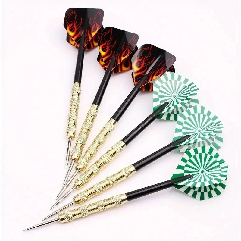 18 pcs/set of professional darts combination with steel tips durable