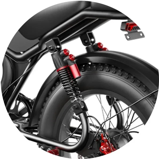 Electric bike C93 2000w dual motor 48V 23AH lithium battery adult Electric bicycle