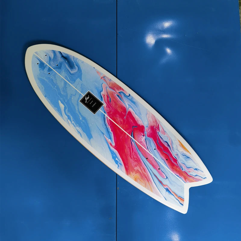 YOW land surf skateboard longboards whole kits good quality spring system branded with trucks wheels