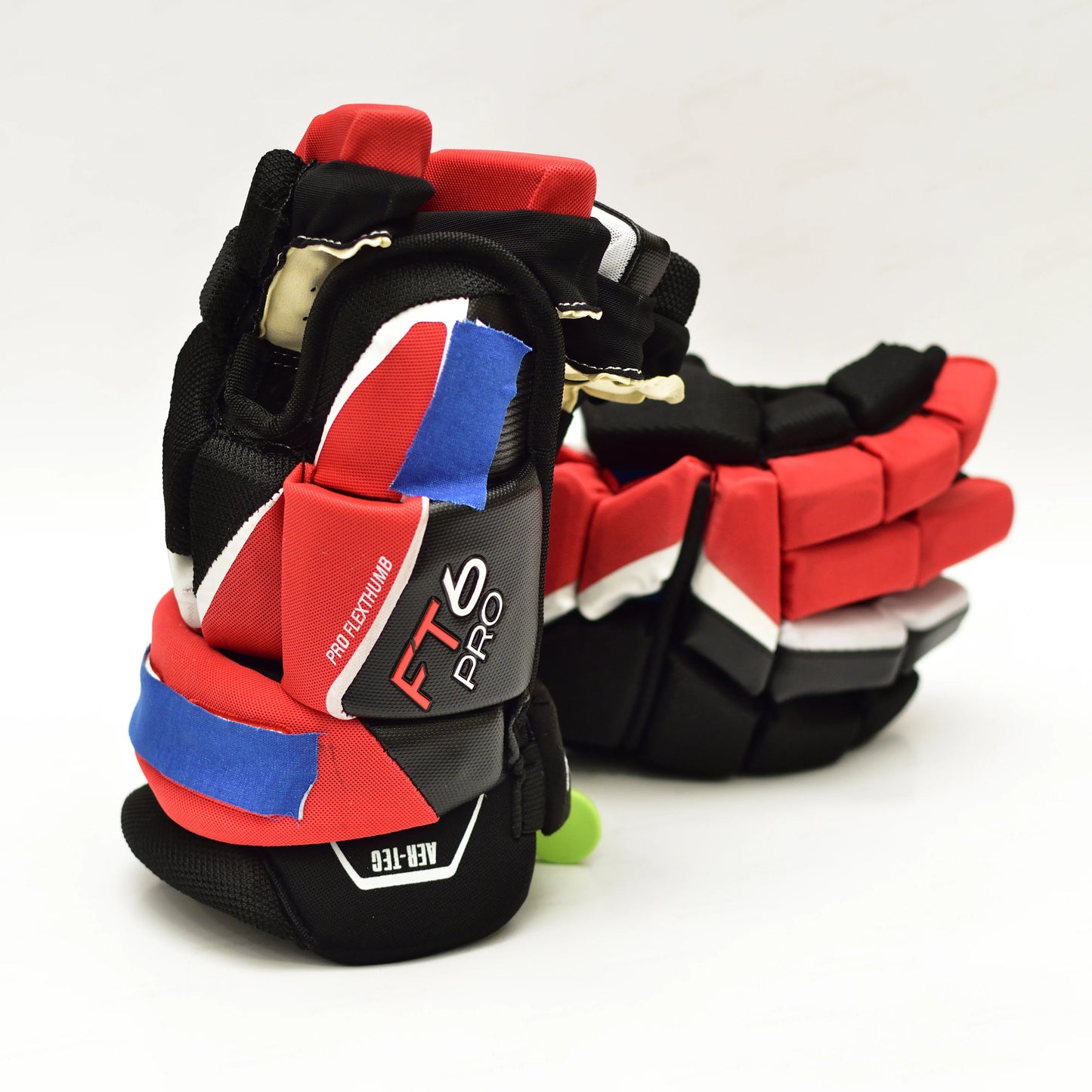 [1-pairs][FT6]New Ice Hockey Gloves BAU Brand FT6 14" Professional Athlete Hockey Glove