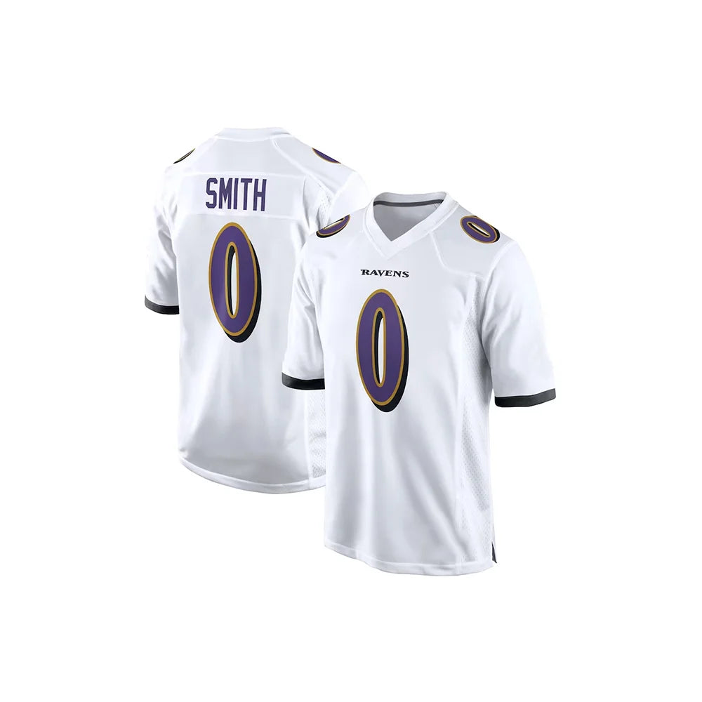 24-25 Adult Baltimore American Football Jersey  Sportswear Ravens Jackson 8 Number