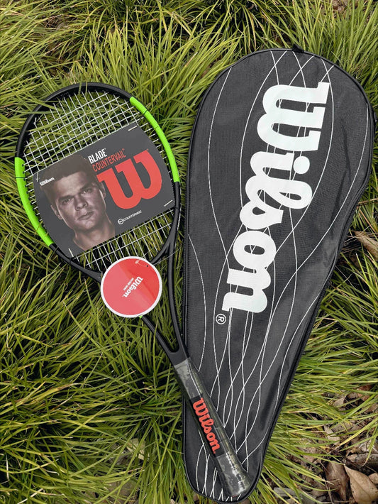 Wilson Blade98 18x20 V6 All Carbon Countervail Tennis Racquet Suit Professional Male