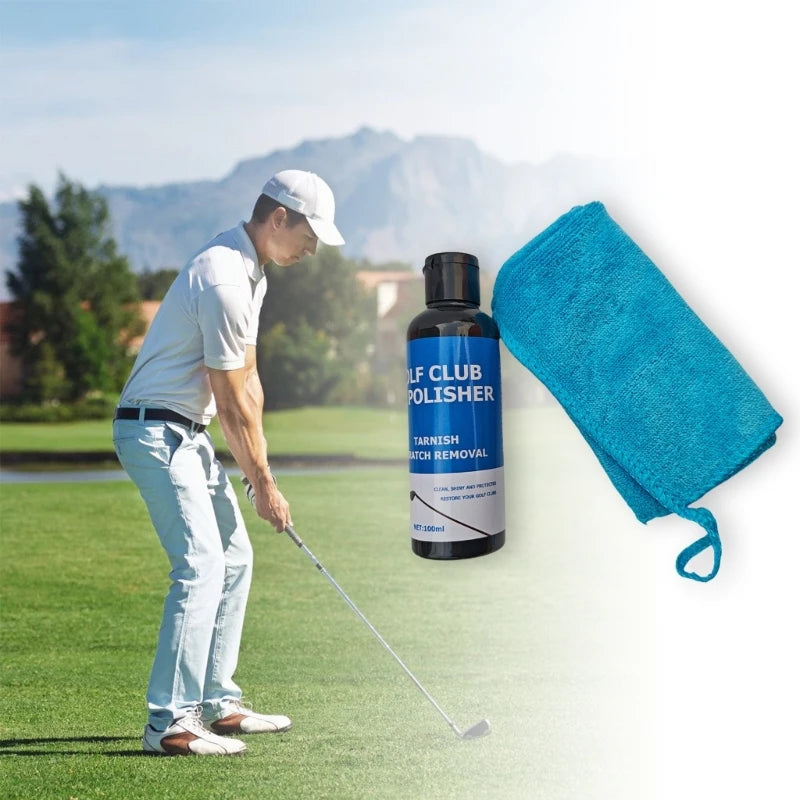 Golf Club Grip Cleaner 100ml Golf Club Scratch Remover Golf Club Polish