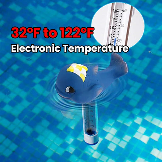 Cartoon Animals Thermometer Versatile  for Outdoor Indoor Swimming Pools