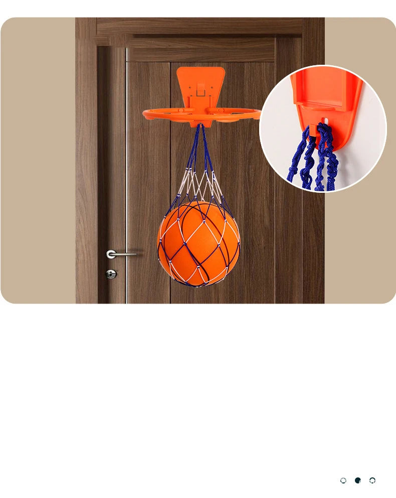 18/21/24CM Kids Bouncing Mute Basketball Squeezable Mute Bouncing Basketball