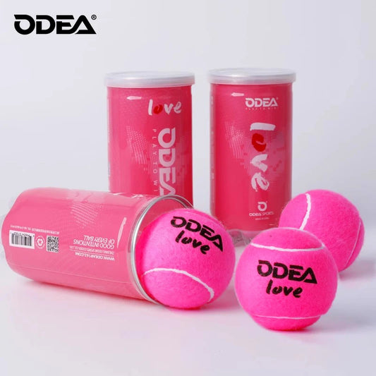 ODEA Professional Tennis Pink Training Ball 2 ball/barrel Match Balls
