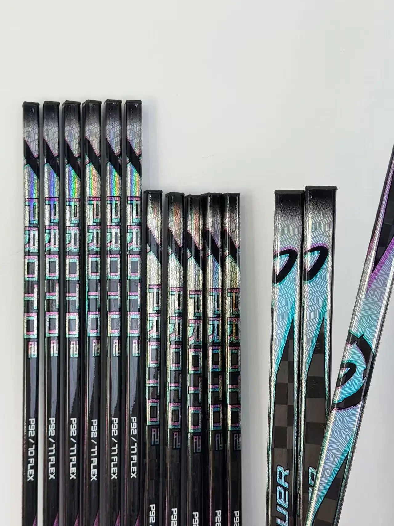 [2-PACK] Proto-2 Black   Ice Hockey Sticks