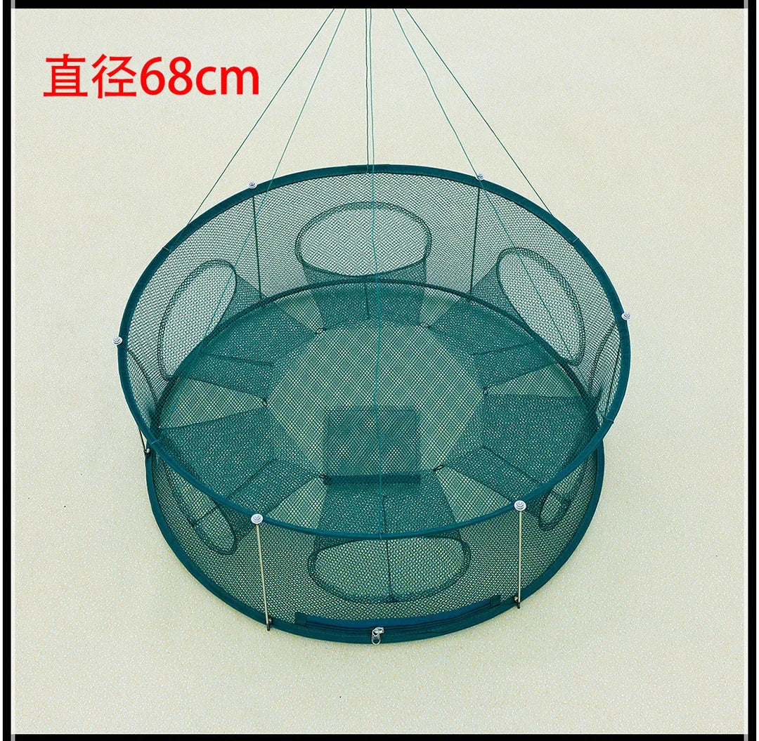 Shrimp cage fishing net lobster crab eel loach catch folding net fishing gear fishing net