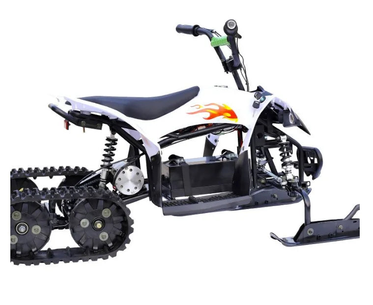 800W Security Outdoor Kids' Electric Motor Snowmobile for Snow Bike & Sleds & Snow Tubes