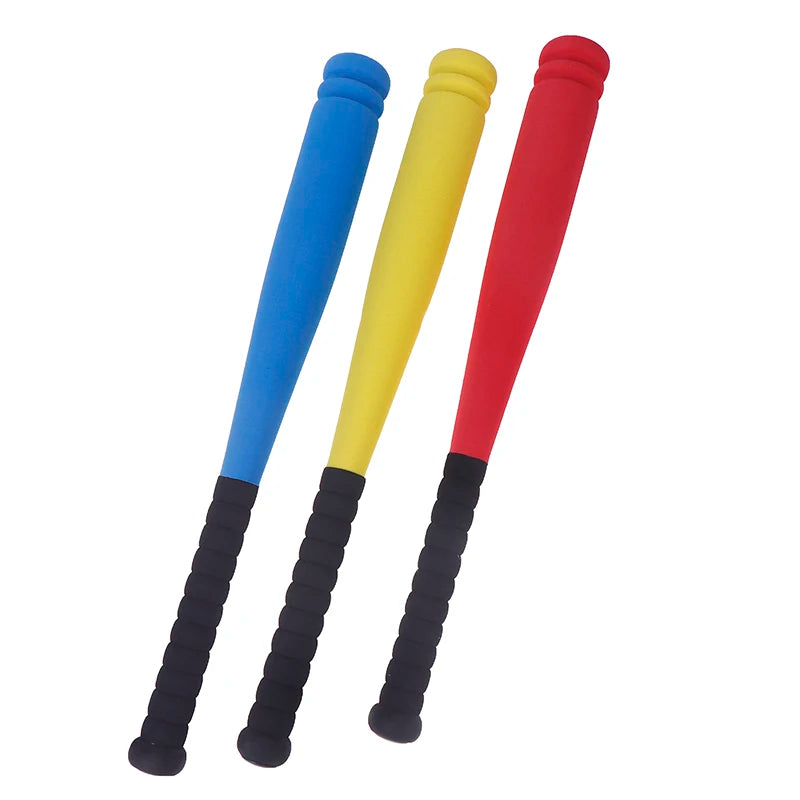 1Pc 54CM Children Baseball Bat +2Pcs Balls Set Sponge Baseball Toy F