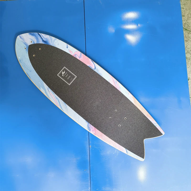 YOW land surf skateboard longboards whole kits good quality spring system branded with trucks wheels