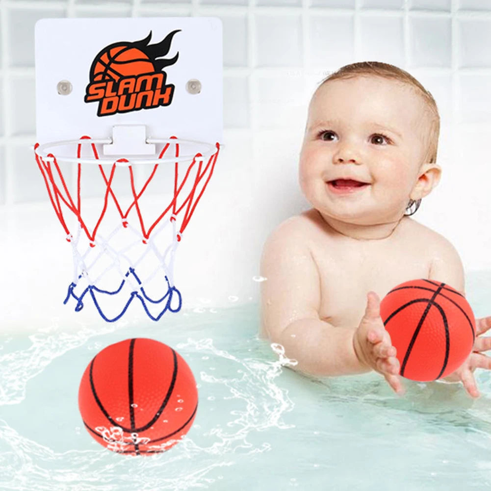 Suction Cup Basketball Hoop with 2 Balls Indoor Basketball Hoop