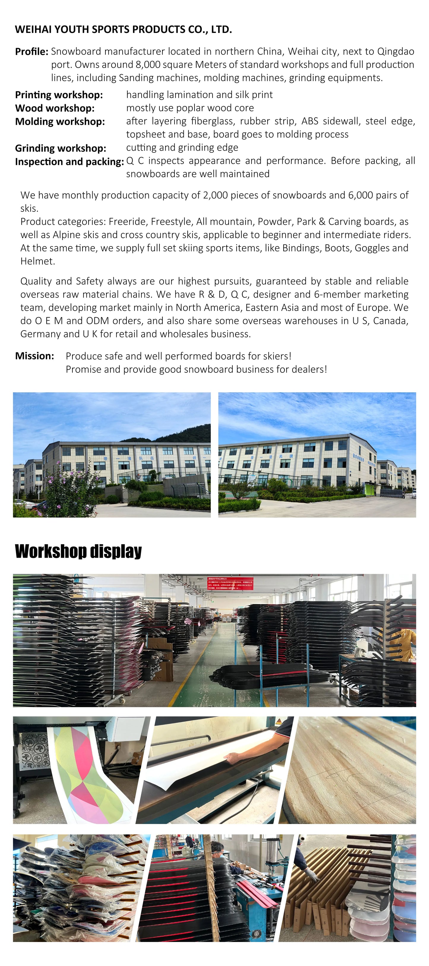 New Season Soft Light Durable Park All Mountain Rail Jib Freestyle Skis Twin Tip Alpine Ski