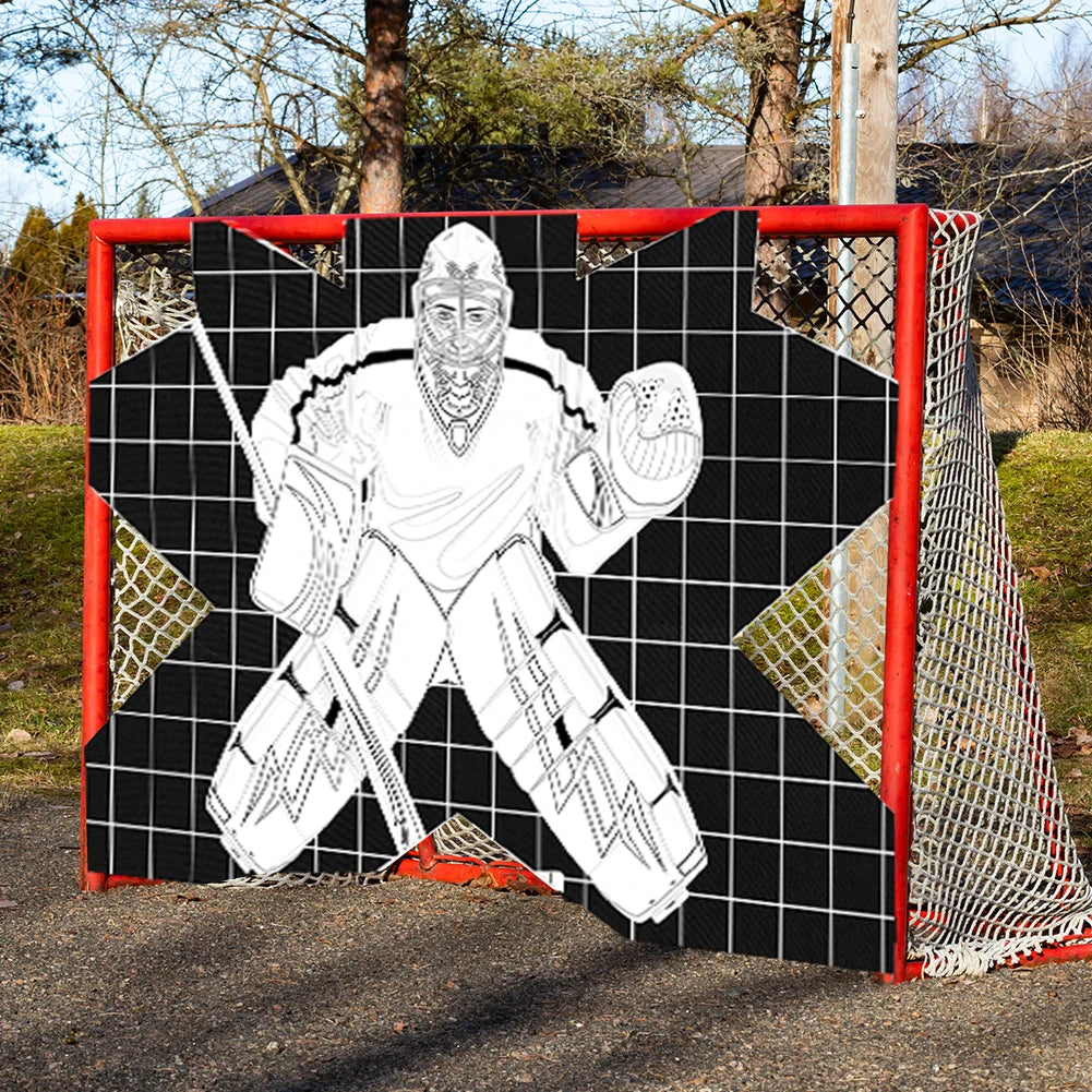 Street Hockey Net Goalie Target Hockey Net Training Target Hockey Shooting Training