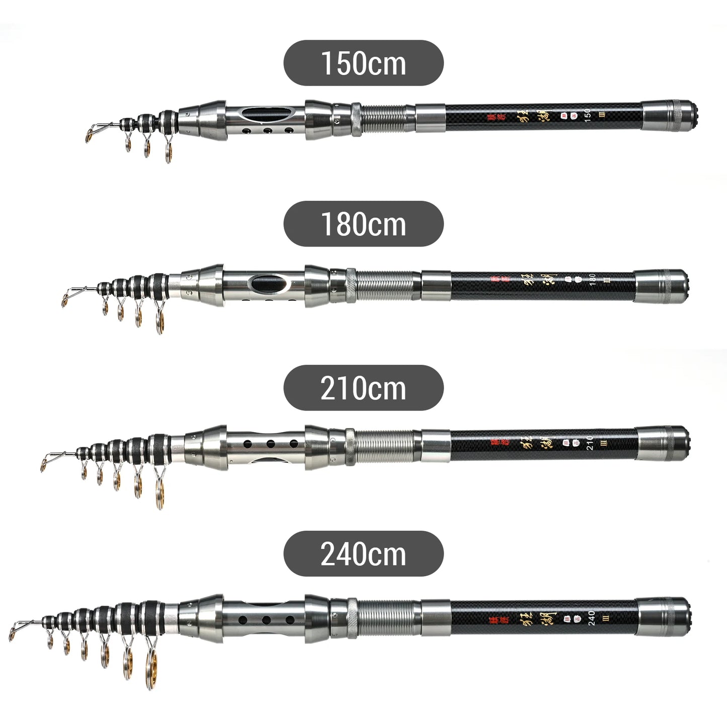 Fishing Pole Reel Combos Telescopic Fishing Rod Kit