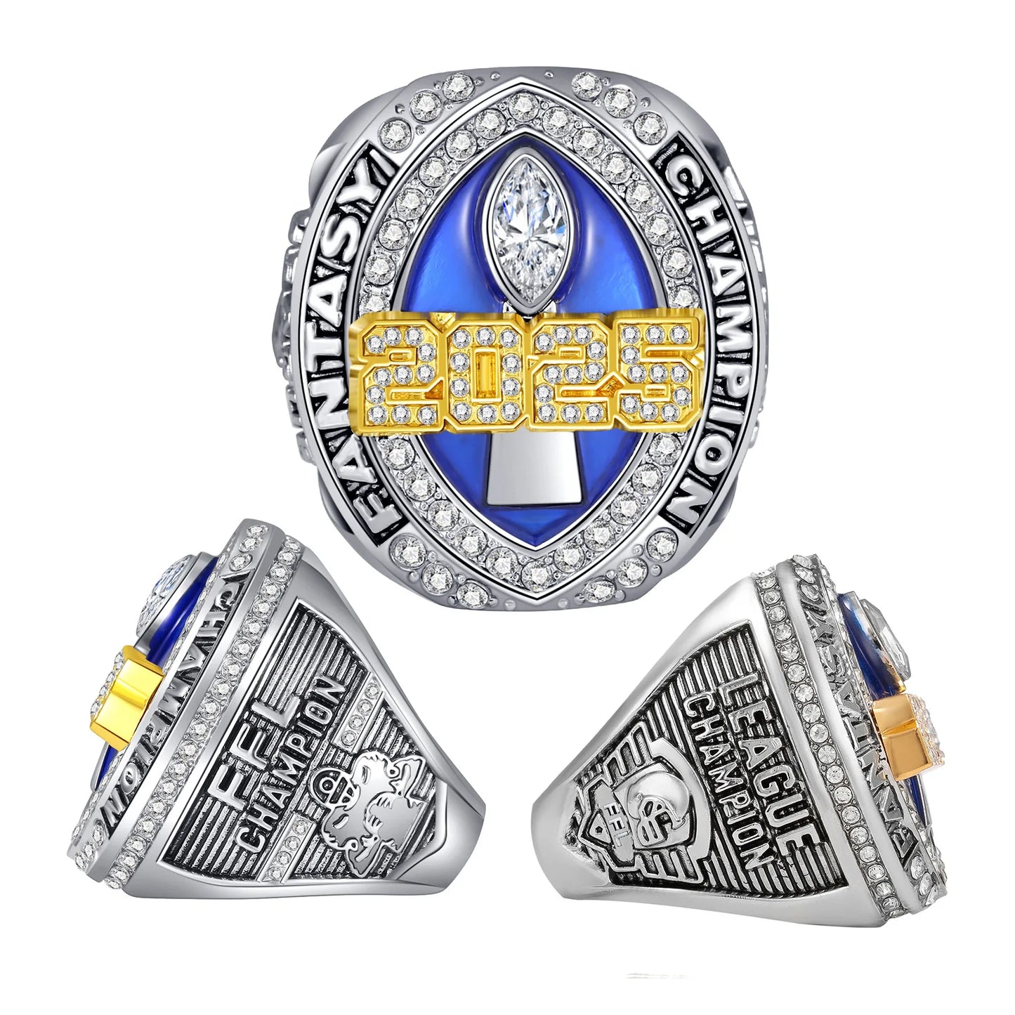 New 2025 ring Commemorative Ring Stainless Steel ring for boyfriend gift Champion accessorie