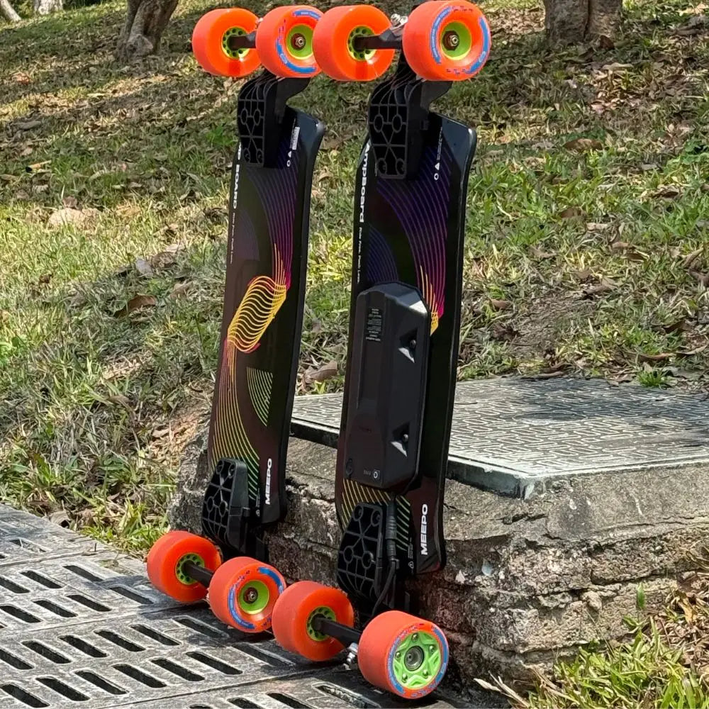 Meepo Ampboard Single-Drive Electric skateboard,  6.1kg Ultra-Light Low Deck 32mm 1.5h Charge - Adults Commuter