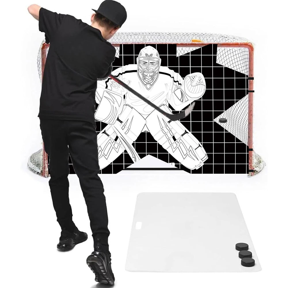 Street Hockey Net Goalie Target Hockey Net Training Target Hockey Shooting Training