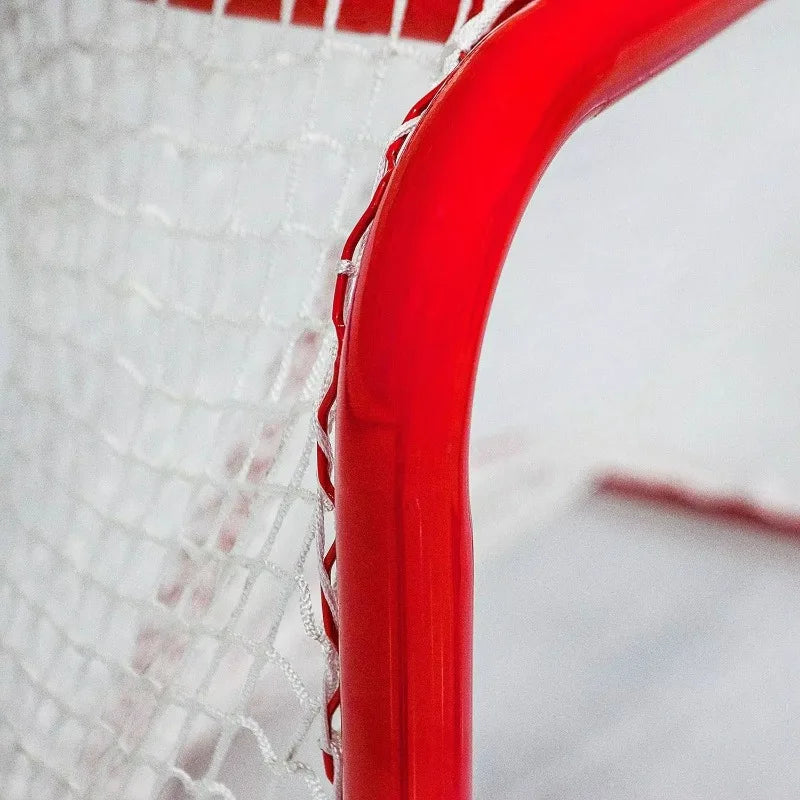 Knotless White Box Outdoor Sports Ice Hockey Goal Hockey Net Ice Net