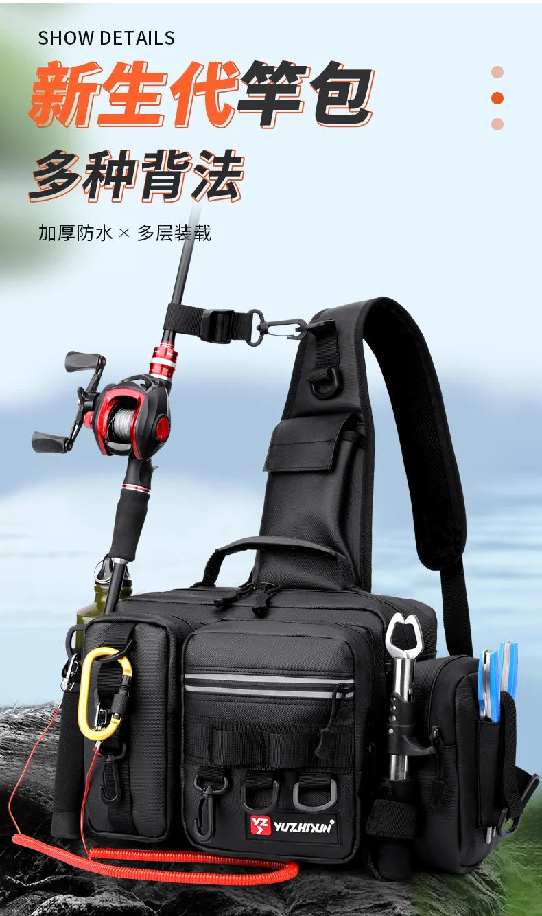 Fishing Tackle Backpack Lure Box Storage