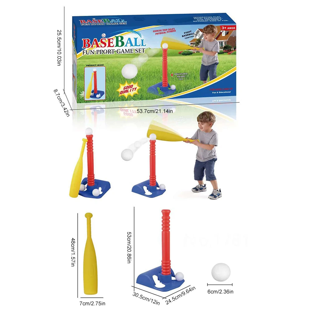 Funny Kids Baseball Bat Tee Ball    Outdoor Sport  for Kids 3-5 for Toddlers Boys and Girls