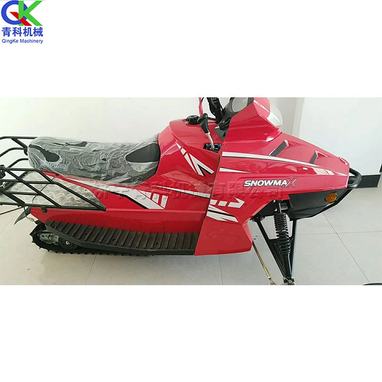 Sleigh Outdoor Snow Scooter Snowmobile 110cc High-power  Snowmobile in Winter