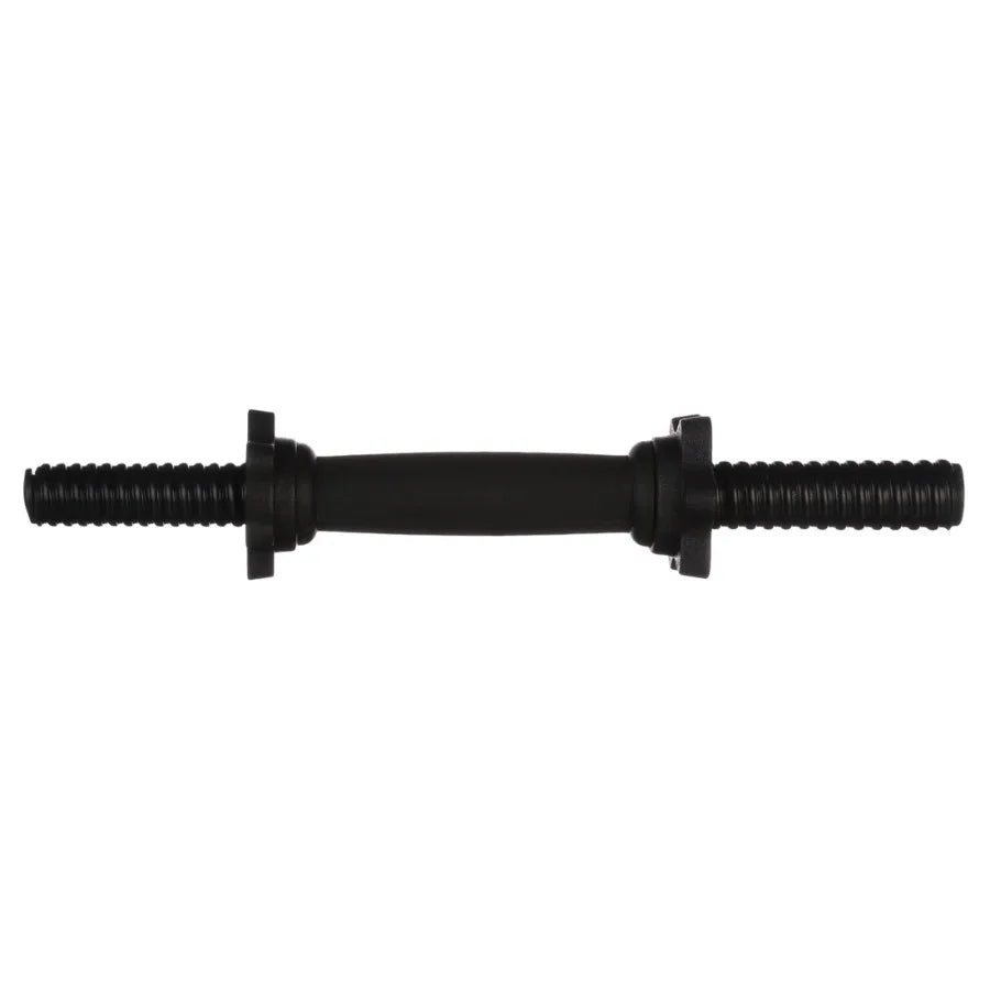 Standard 14" Threaded Dumbbell Handle Set, Black