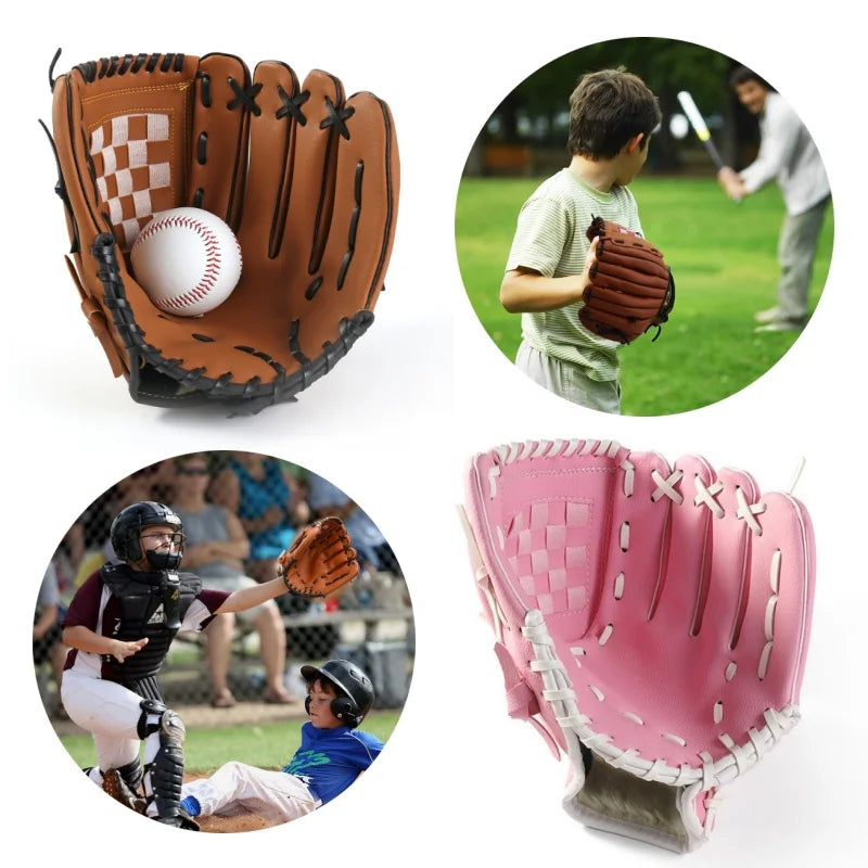 Outdoor camping sport Baseball Gloves Softball Practice Equipment Size 9.5 Left Hand