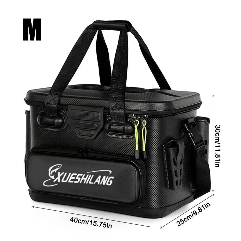 EVA Multifunction Fishing Bag Rod Bait Reel Portable Fish Storage Bag