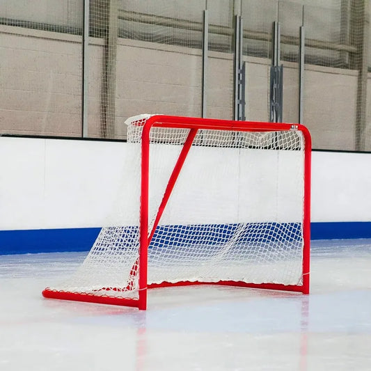 Knotless White Box Outdoor Sports Ice Hockey Goal Hockey Net Ice Net
