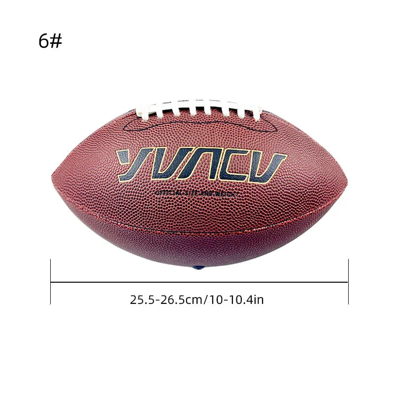 1pc Standard American Football For Outdoor Training And Recreational Play