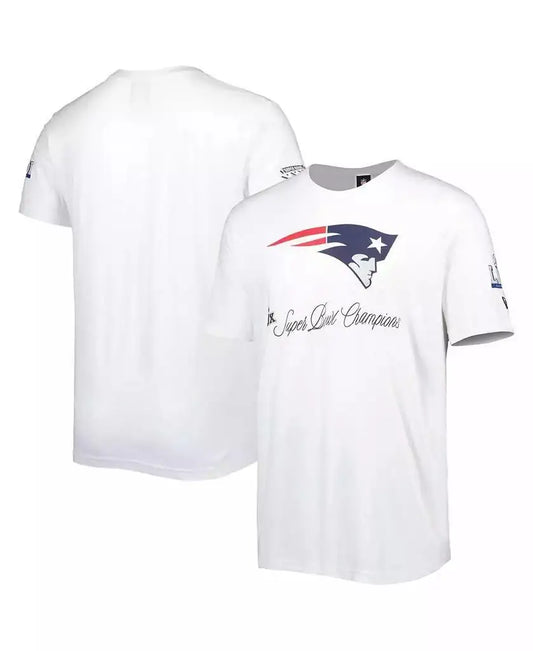 New Era | Men's White New England Patriots Historic Champs T-shirt
