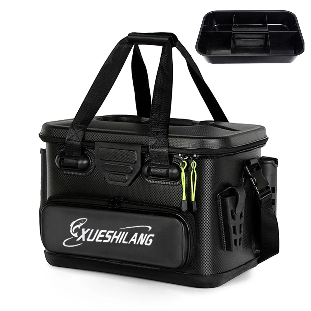 EVA Multifunction Fishing Bag Rod Bait Reel Portable Fish Storage Bag