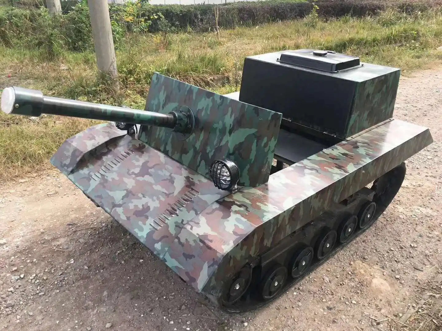 Remote Control Timing Function Snow Mobile  Tracked Tank Snowmobile For Entertainment Tank For Children Adults