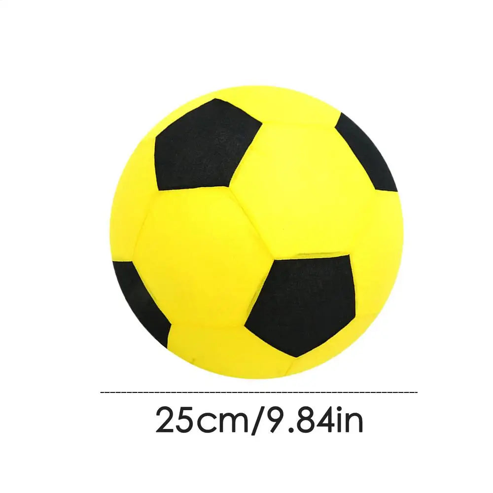 Indoor Silent Soccer Ball 25cm Easy to Grip High Density inflatable Quiet Training Ball