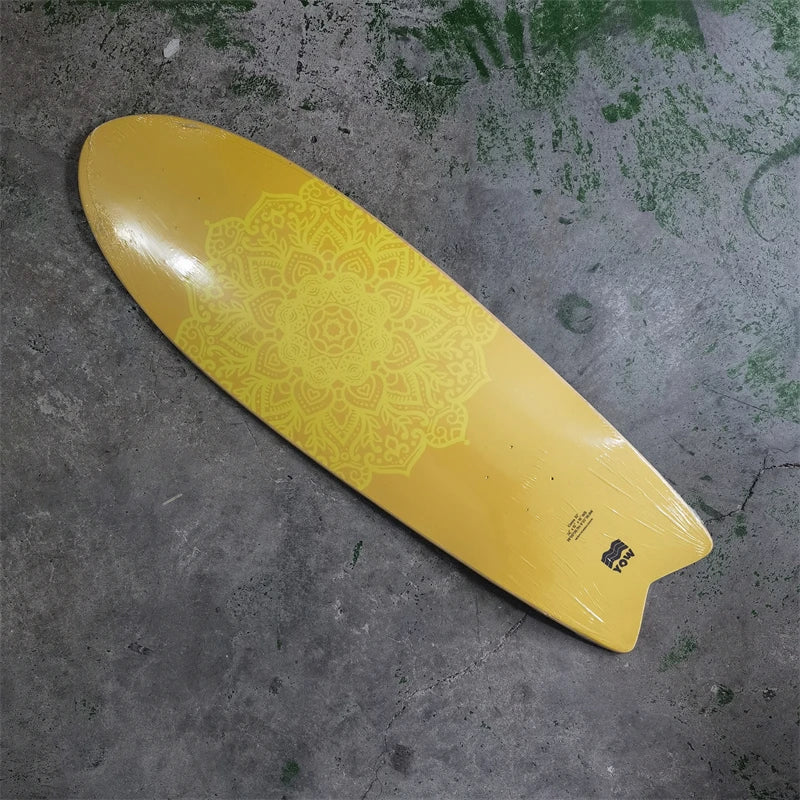 YOW land surf skateboard longboards whole kits good quality spring system branded with trucks wheels