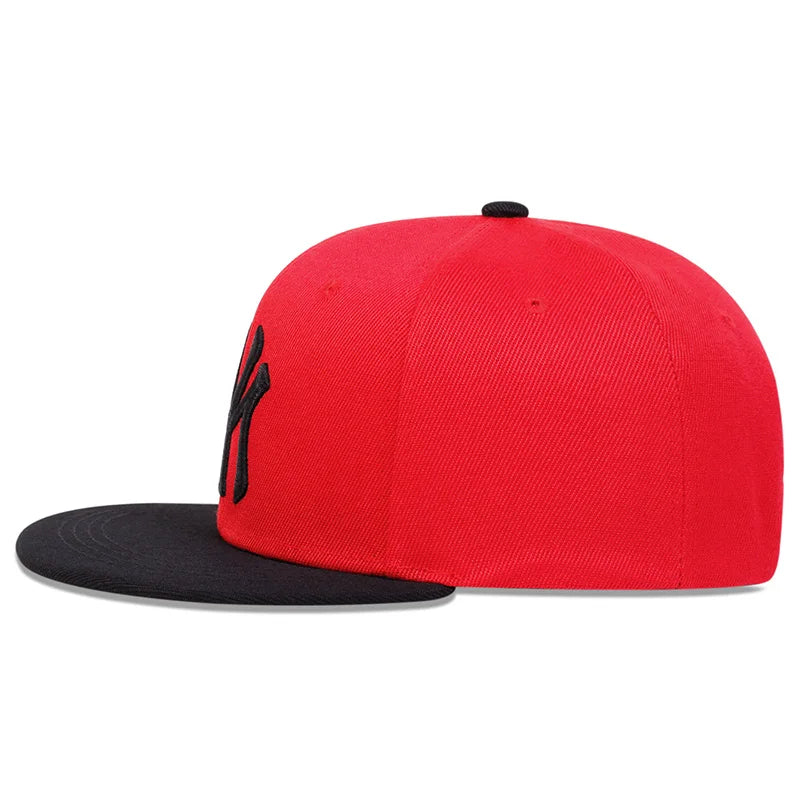 Unisex Letter Embroidery Hip-hop Hats Outdoor Adjustable Casual Baseball Caps