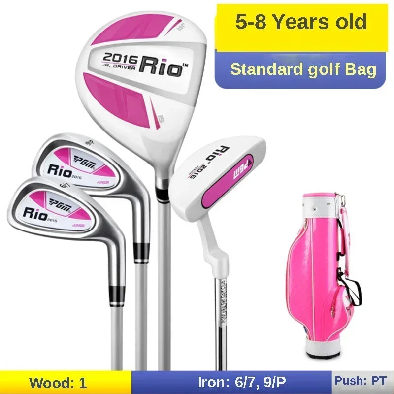 PGM 3-12 Age Boys Girls Kids Golf Club Full Sets Gift
