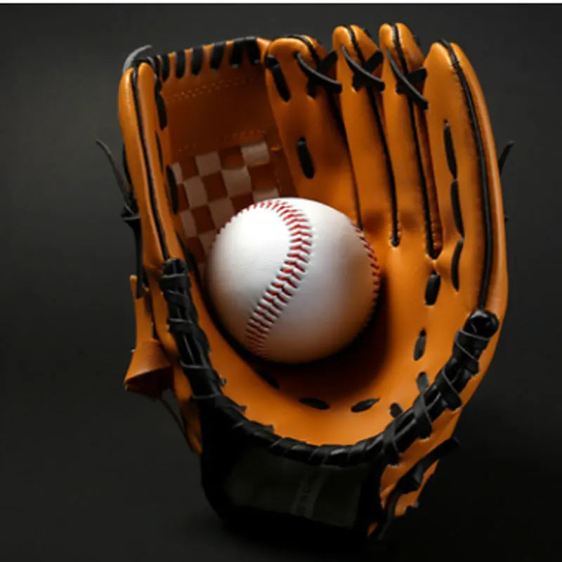 Outdoor Sports Two Colors Baseball Glove Softball Practice Equipment