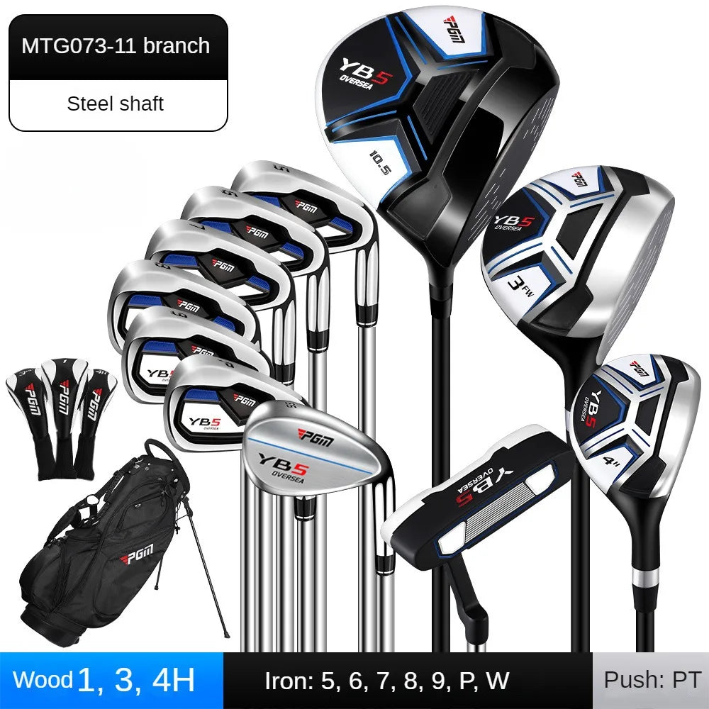 PGM New Golf Club Set for Men 11 Pcs Beginner's