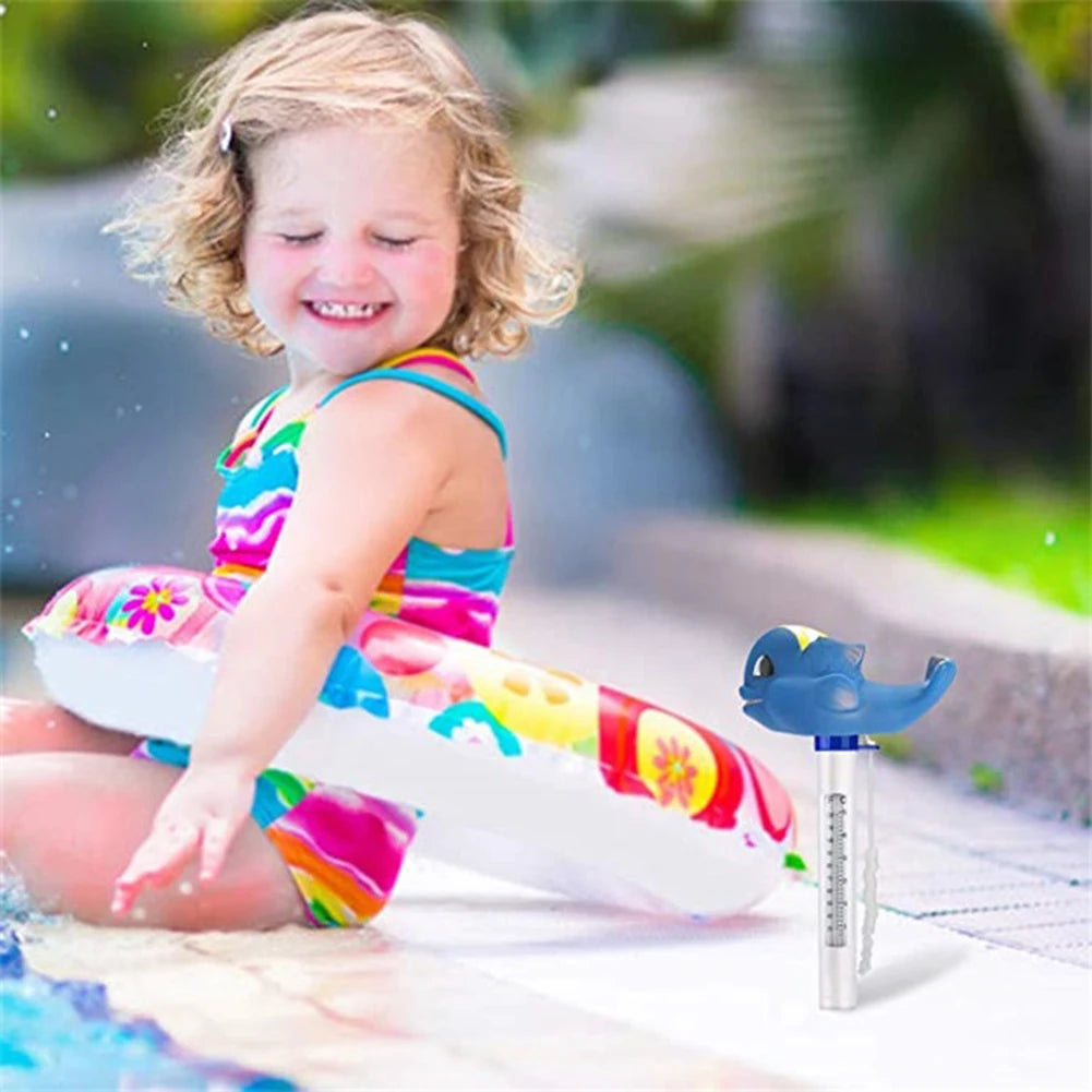Cartoon Animals Thermometer Versatile  for Outdoor Indoor Swimming Pools