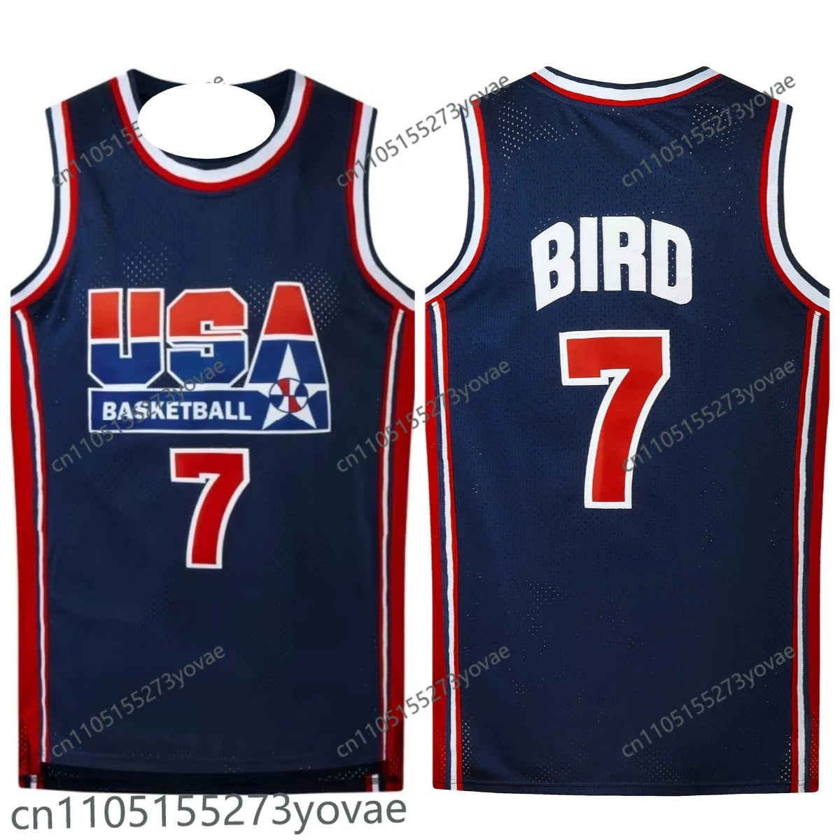 3D Men's Basketball Jersey Breathable Round Neck Sportswear