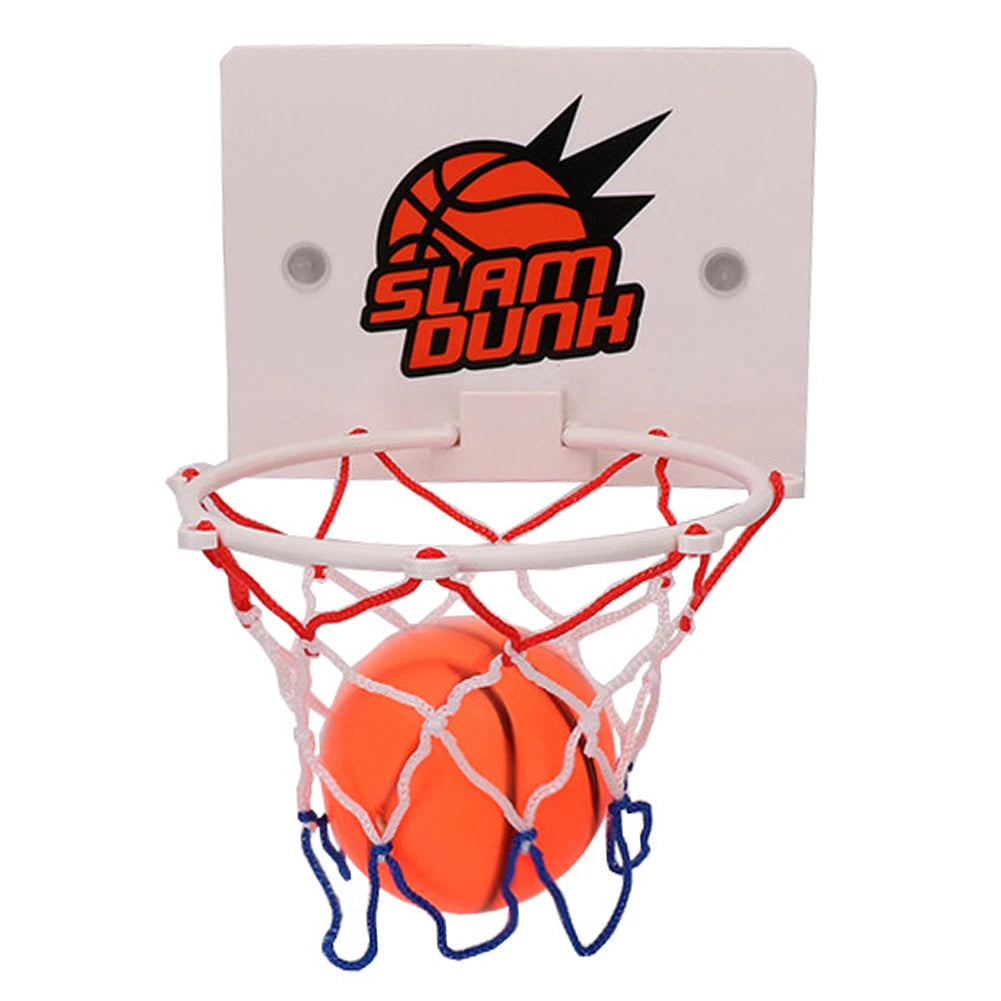 Suction Cup Basketball Hoop with 2 Balls Indoor Basketball Hoop