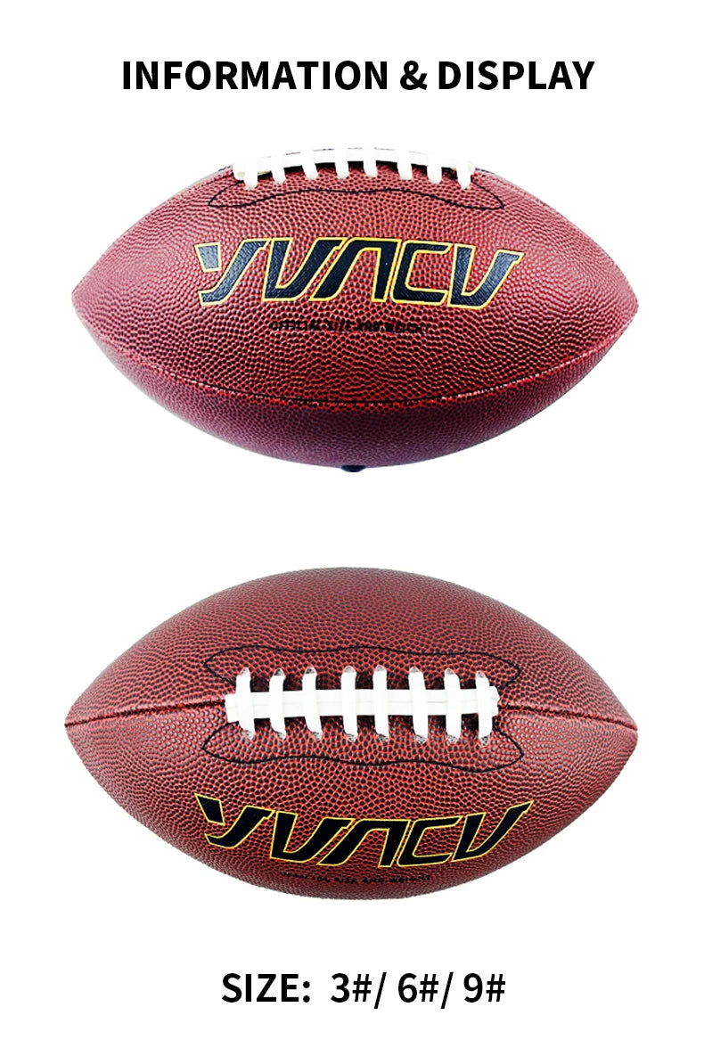 1pc Standard American Football For Outdoor Training And Recreational Play