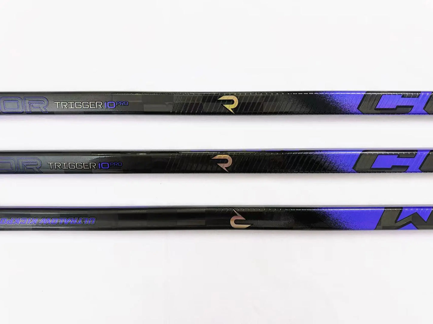 [2-Pack] Trigger 10 Ice Hockey Sticks