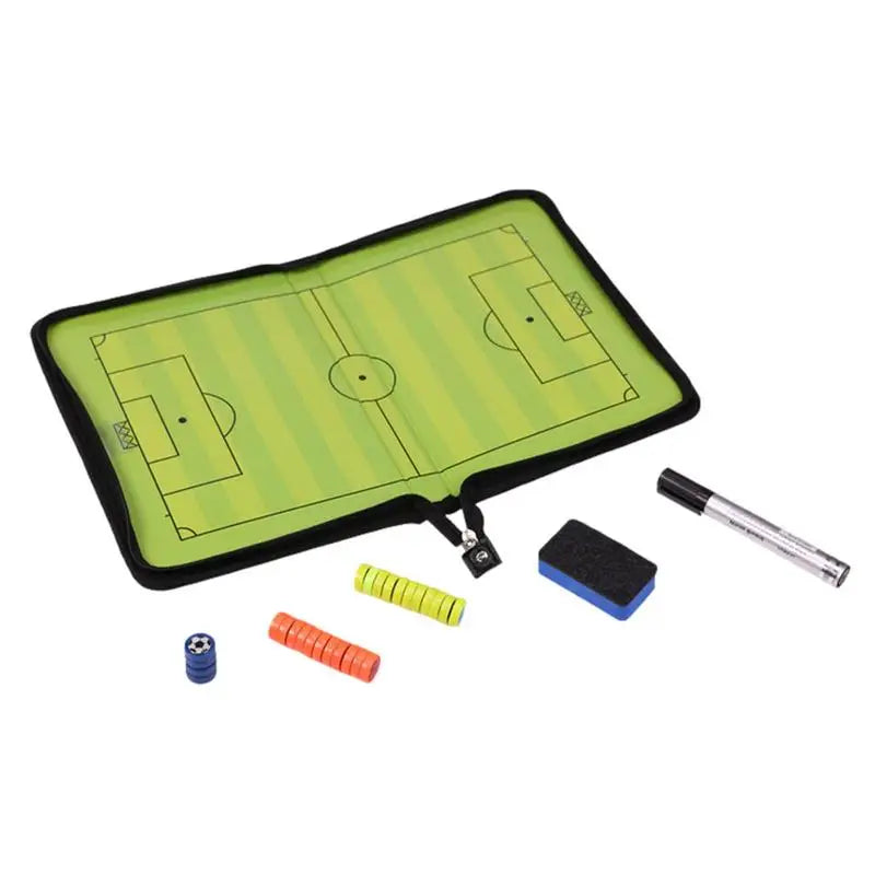 Magnetic Soccer Coaches Strategy Clipboard Waterproof  Training Board