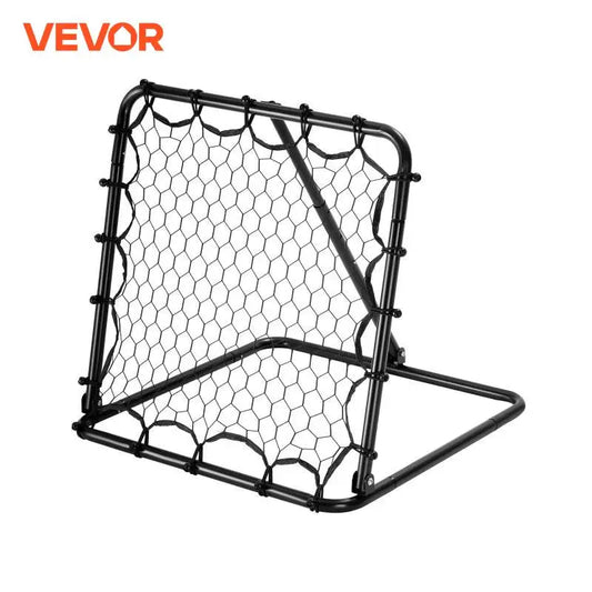 VEVOR 34"x34" Soccer Rebounder Rebound Net Kick-Back Portable Football Training Gifts Fully Adjustable Angles Goal Net